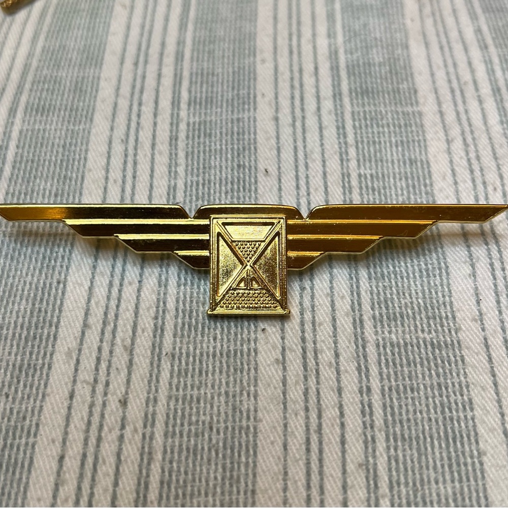 Vtg Longines Watches, Watch Company Logo Medallion, Emblem, Display NOS 4in